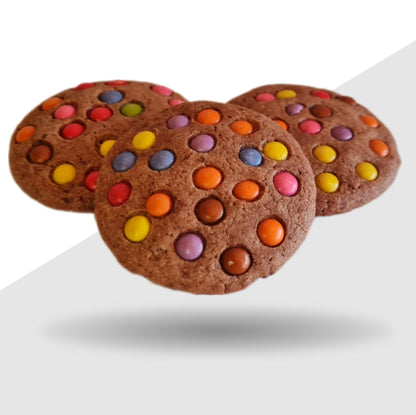 Bunte Cookies - Schoko